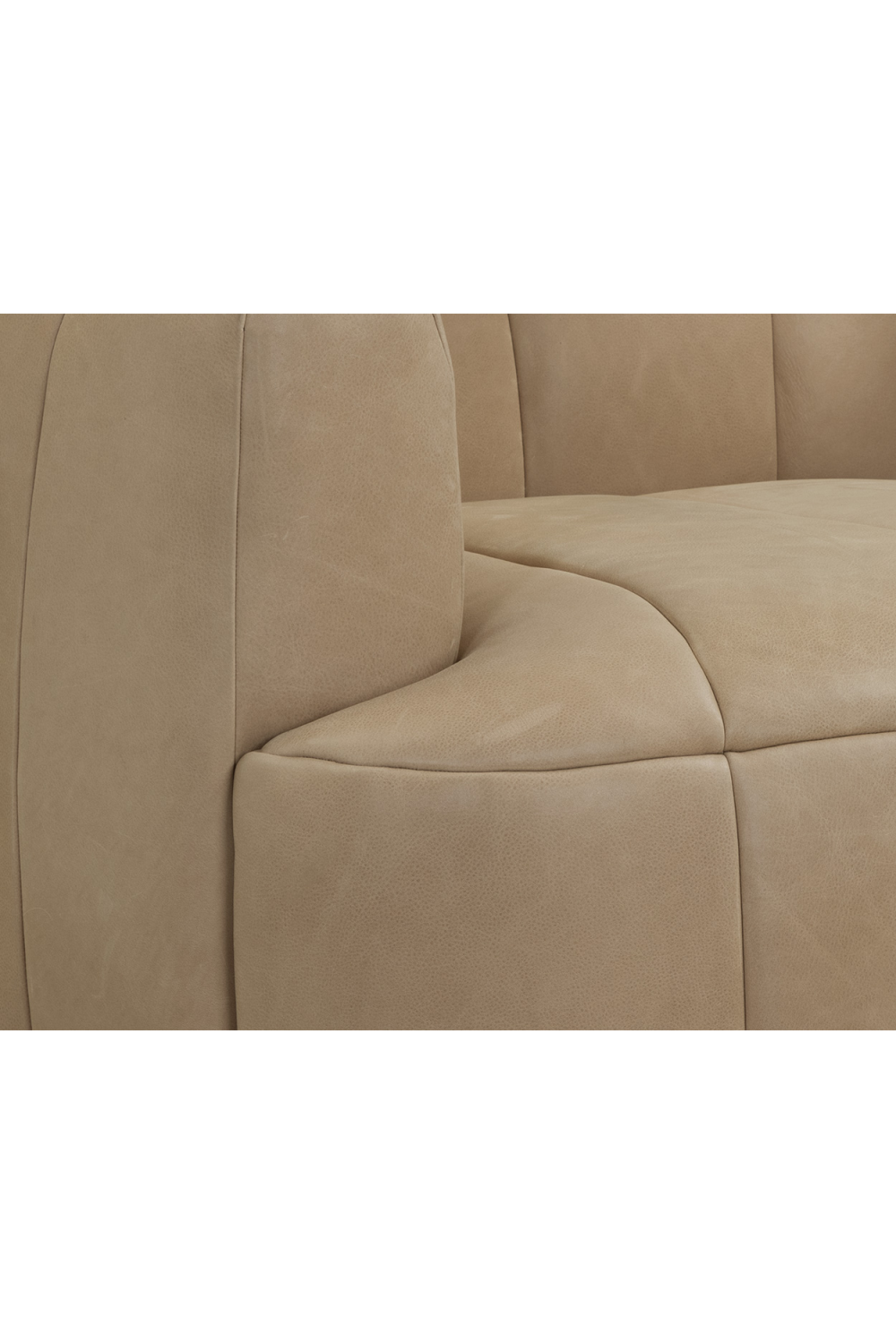 Oak Base Barrel Swivel Armchair | Splendido Tadeo