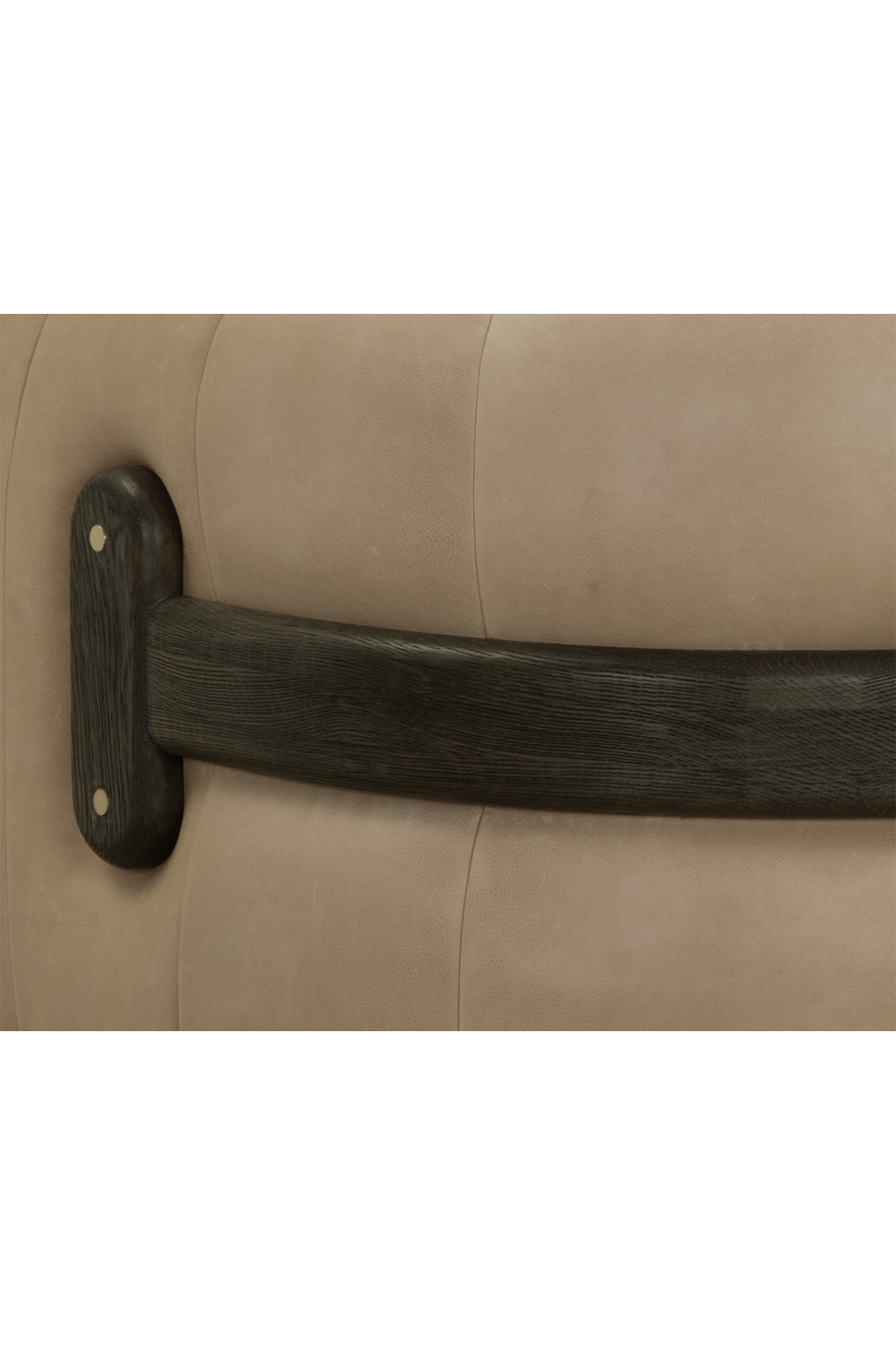 Oak Base Barrel Swivel Armchair | Splendido Tadeo