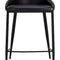 Modern European furniture - Low-Back Leather-Look Counter Stool - www.oroa.com