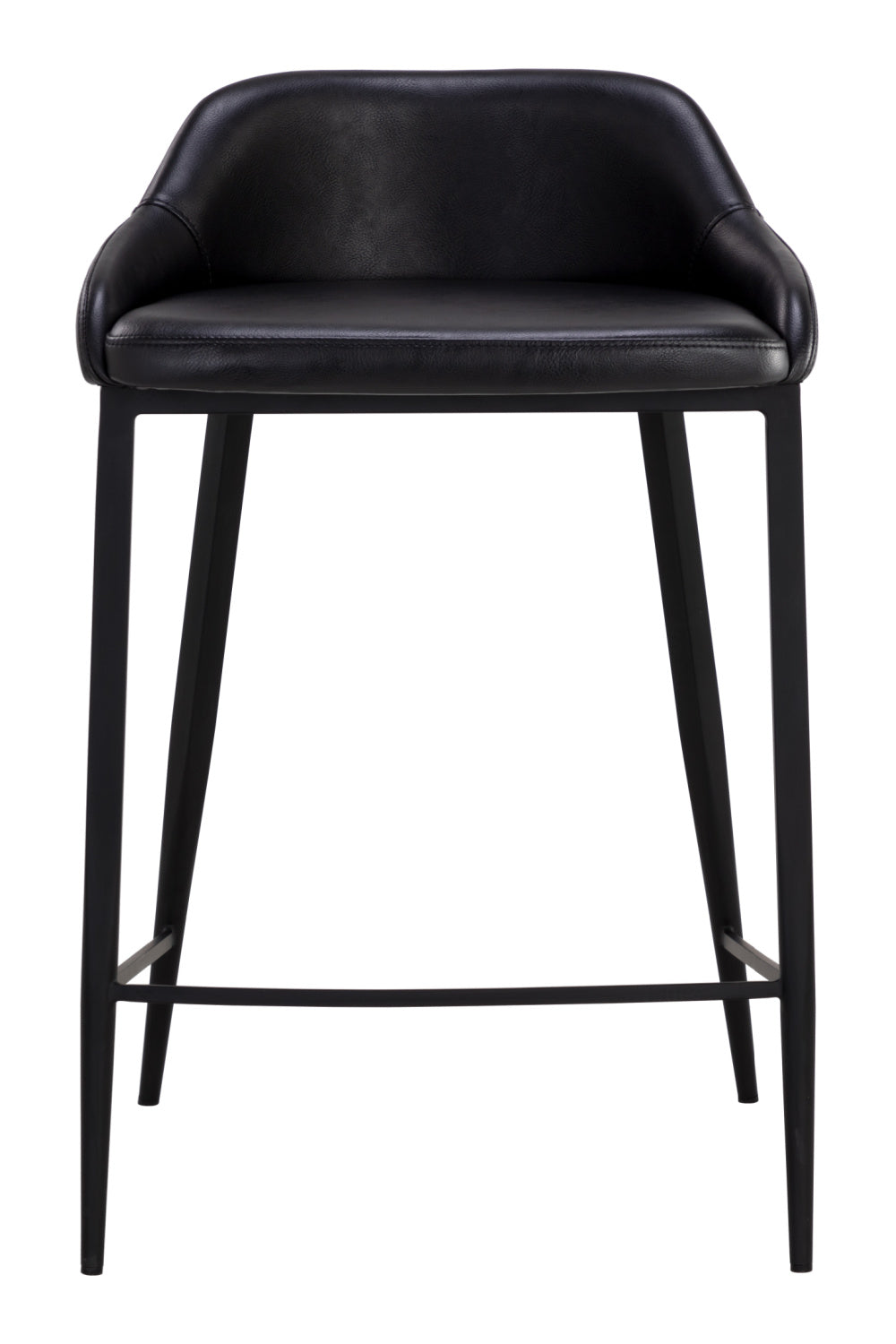 Low-Back Leather-Look Counter Stool | Splendido Astra | Oroa.com