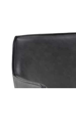 Swivel Leather Lounge Chair | Splendido Crosby