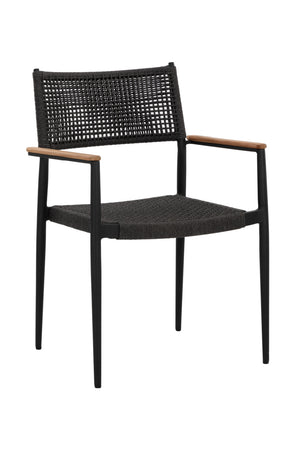 Modern European furniture - Stackable Indoor/Outdoor Dining Armchairs (2) - www.oroa.com
