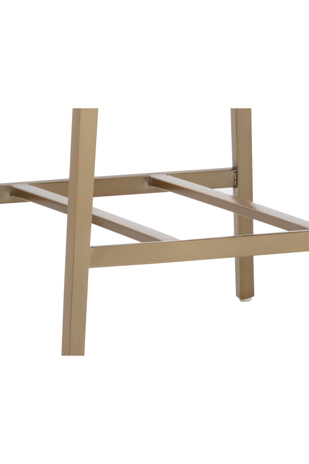 Leather-Look Channeled Arm Counter Stool | Splendido Lucano | Oroa.com