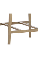Modern European furniture - Leather-Look Channeled Arm Counter Stool - www.oroa.com