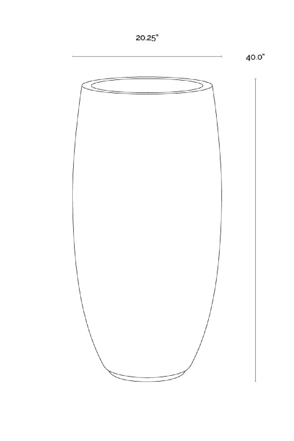 Modern European furniture - Antique Bronze Look Indoor/Outdoor Planter - www.oroa.com