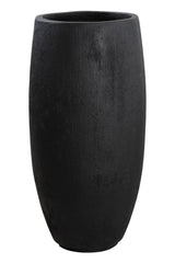 Modern European furniture - Black Concrete Indoor/Outdoor Planter - www.oroa.com