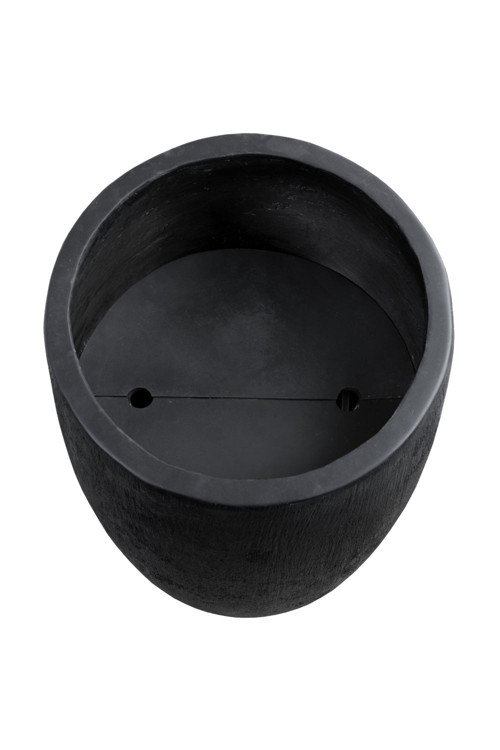 Modern European furniture - Black Concrete Indoor/Outdoor Planter - www.oroa.com
