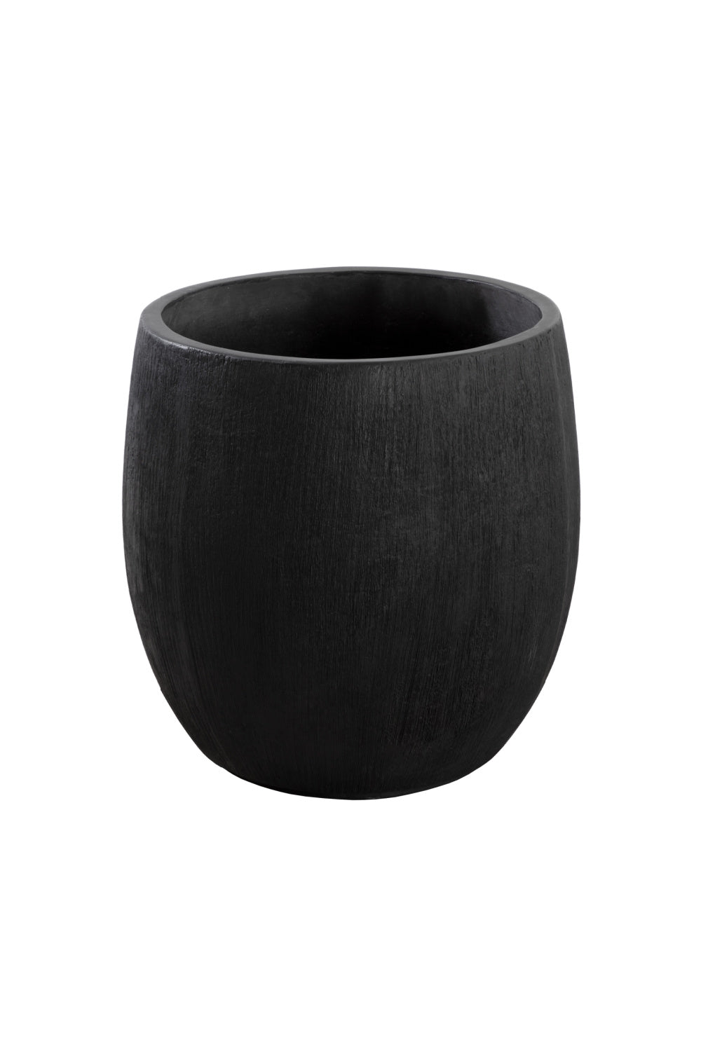 Modern European furniture - Black Concrete Indoor/Outdoor Planter - www.oroa.com