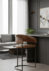 Modern European furniture - Architectural Cantilever Barstool - www.oroa.com