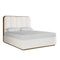 Modern European furniture - Channel Tufted Bed - www.oroa.com
