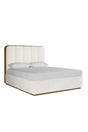 Modern European furniture - Channel Tufted Bed - www.oroa.com