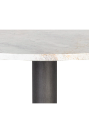 Round White Marble Bistro Table | Splendido Suki
