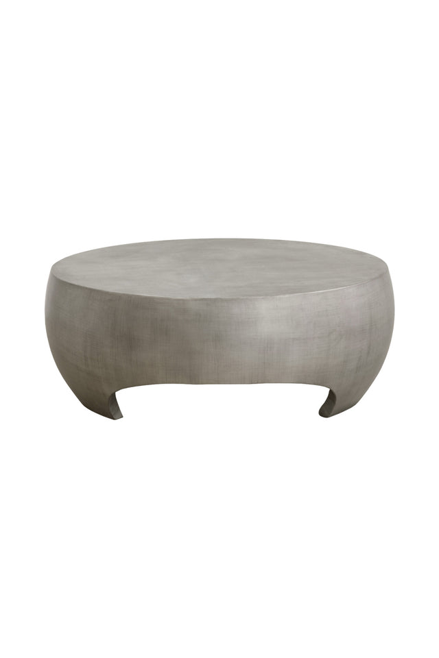 Round Indoor/Outdoor Coffee Table with Open Arches | Splendido Tarsus | Oroa.com