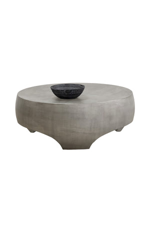 Round Indoor/Outdoor Coffee Table with Open Arches | Splendido Tarsus | Oroa.com