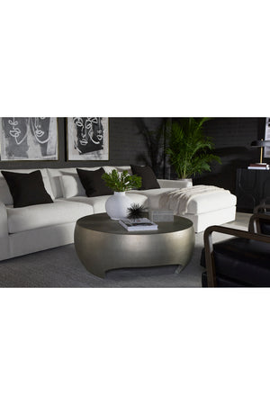 Round Indoor/Outdoor Coffee Table with Open Arches | Splendido Tarsus | Oroa.com