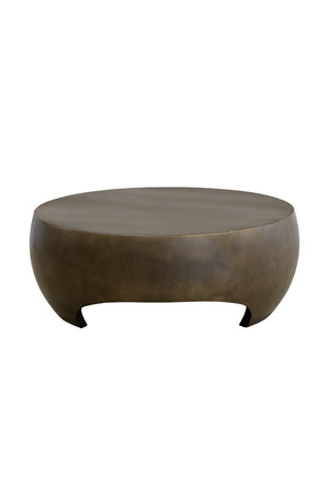 Round Indoor/Outdoor Coffee Table with Open Arches | Splendido Tarsus | Oroa.com