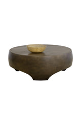 Modern European furniture - Round Indoor/Outdoor Coffee Table with Open Arches - www.oroa.com