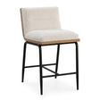White Muslin Counter Stool by Splendido Abilene, alternate view 3