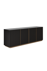 Modern European furniture - Oak 4-Door Sideboard  - www.oroa.com
