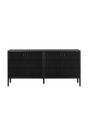 Modern European furniture - 4-Door Black Sideboard - www.oroa.com