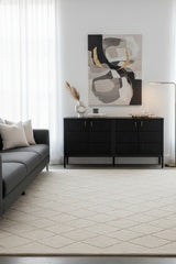 Modern European furniture - 4-Door Black Sideboard - www.oroa.com