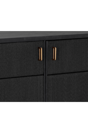 4-Door Black Sideboard | Splendido Etienne