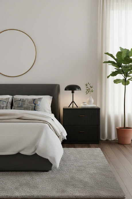 Modern European furniture - Rope Wrapped 2-Door Nightstand - www.oroa.com