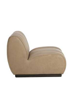 Rounded Modern Swivel Chair | Splendido Blaise