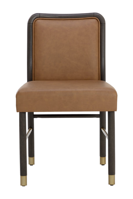 Rubberwood Framed Dining Chairs (2) Modern European furniture -  www.oroa.com
