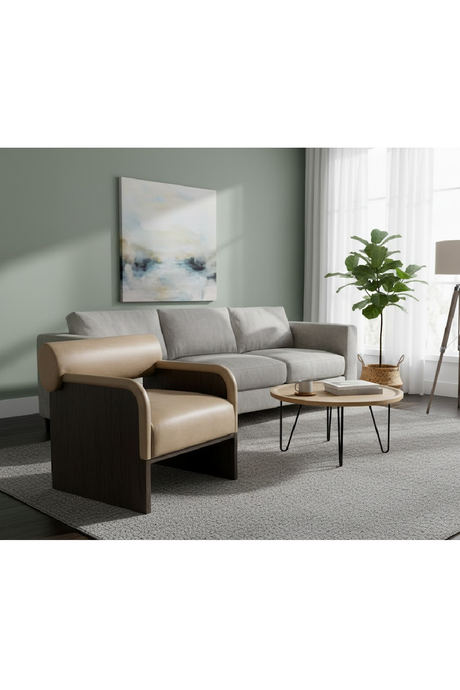 Bolster-Back Lounge Chair | Splendido Coburn