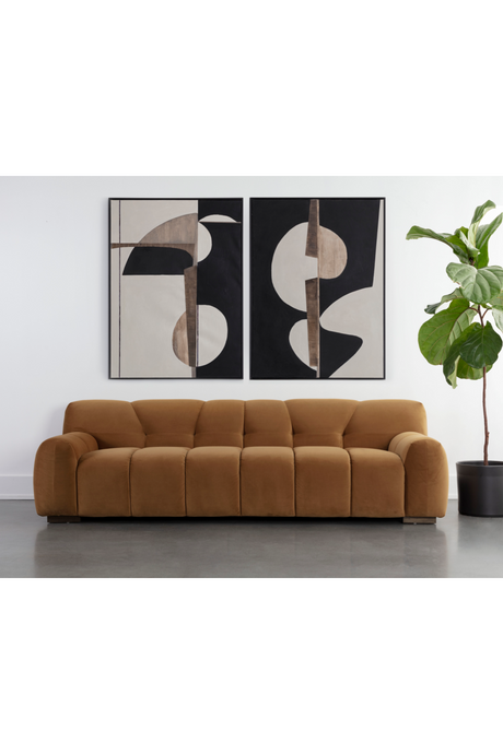 Gold Tufted Sofa | Splendido Romy