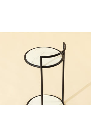 Modern European furniture - Gold Frame Indoor/Outdoor End Table - www.oroa.com
