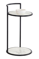 Modern European furniture - Gold Frame Indoor/Outdoor End Table - www.oroa.com