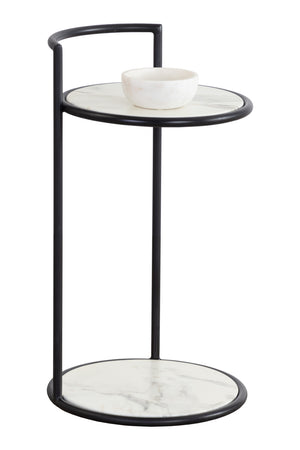 Modern European furniture - Gold Frame Indoor/Outdoor End Table - www.oroa.com