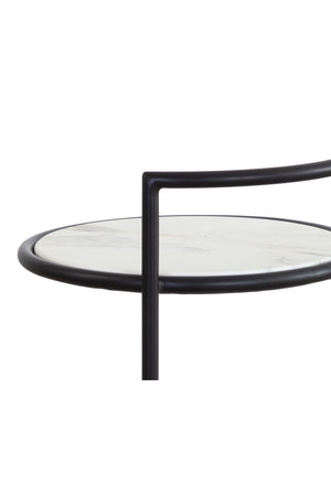 Modern European furniture - Gold Frame Indoor/Outdoor End Table - www.oroa.com