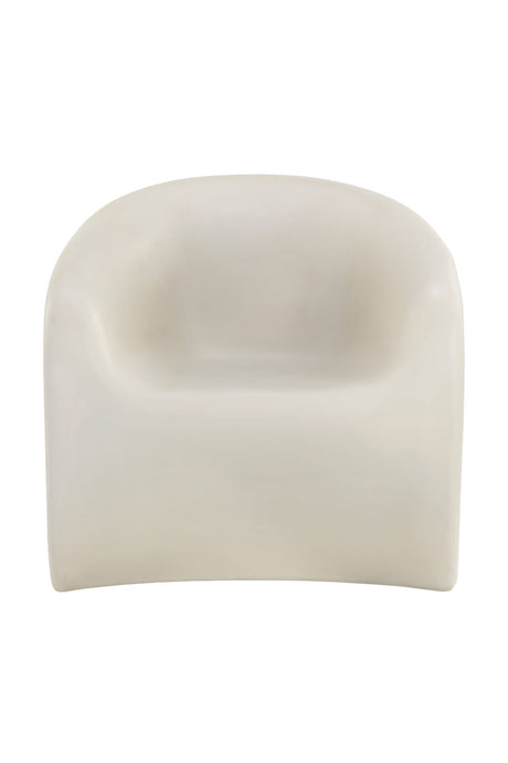 Modern European furniture - Molded Concrete Indoor/Outdoor Lounge Chair - www.oroa.com