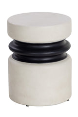 Modern European furniture - White Indoor/Outdoor End Table - www.oroa.com