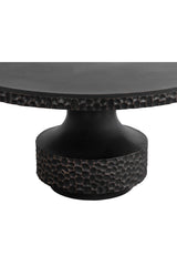 Modern European furniture - Black Concrete Indoor/Outdoor Dining Table - www.oroa.com