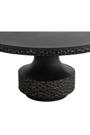 Black Concrete Indoor/Outdoor Dining Table | Splendido Brando | Oroa.com