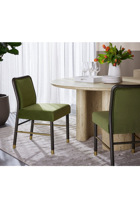 Rubberwood Framed Dining Chairs (2) Modern European furniture -  www.oroa.com
