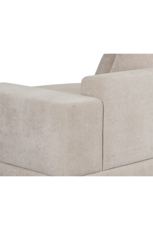 Cream Curved Seat Sofa | Splendido Baela