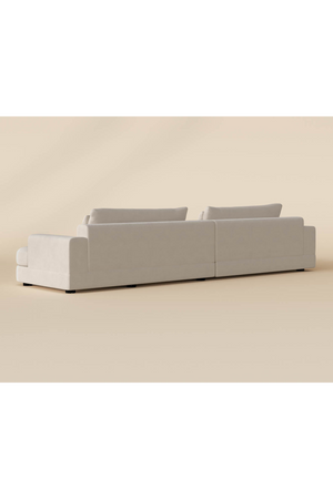 Cream Curved Seat Sofa | Splendido Baela