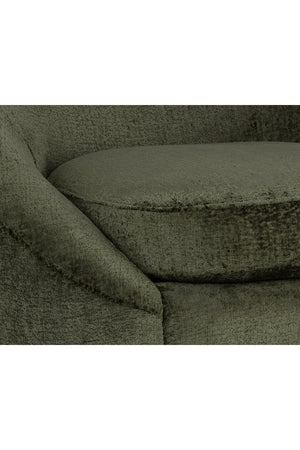 Modern European furniture - Rounded Swivel Lounge Chair - www.oroa.com