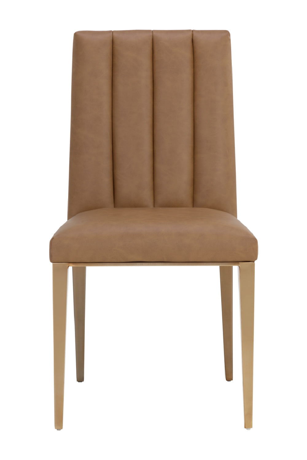 Modern European furniture - Vertical Channeled Dining Chairs (2) - www.oroa.com