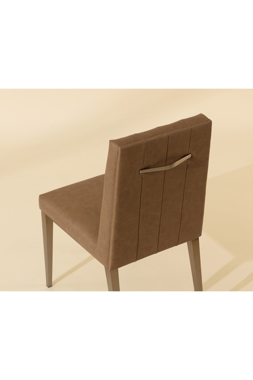 Modern European furniture - Vertical Channeled Dining Chairs (2) - www.oroa.com