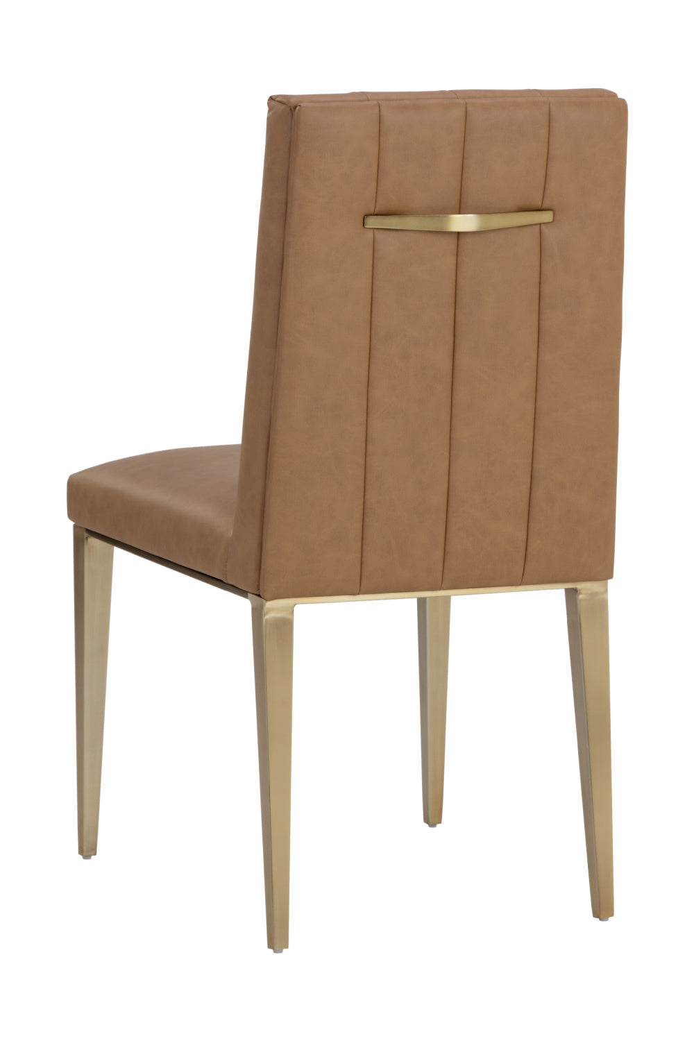 Modern European furniture - Vertical Channeled Dining Chairs (2) - www.oroa.com