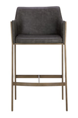 Modern European furniture - Sloped Back Counter Stool - www.oroa.com