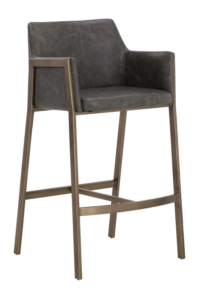 Modern European furniture - Sloped Back Counter Stool - www.oroa.com
