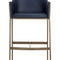 Modern European furniture - Leather-Look Bar Stool - www.oroa.com