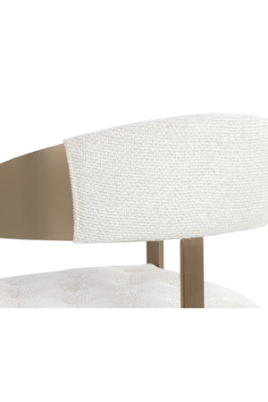 Antique Brass Framed Dining Chair | Splendido Beaumont | Oroa.com